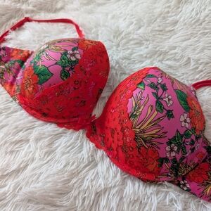 Floral Lace Women's Bra Victoria's Secret 34DD